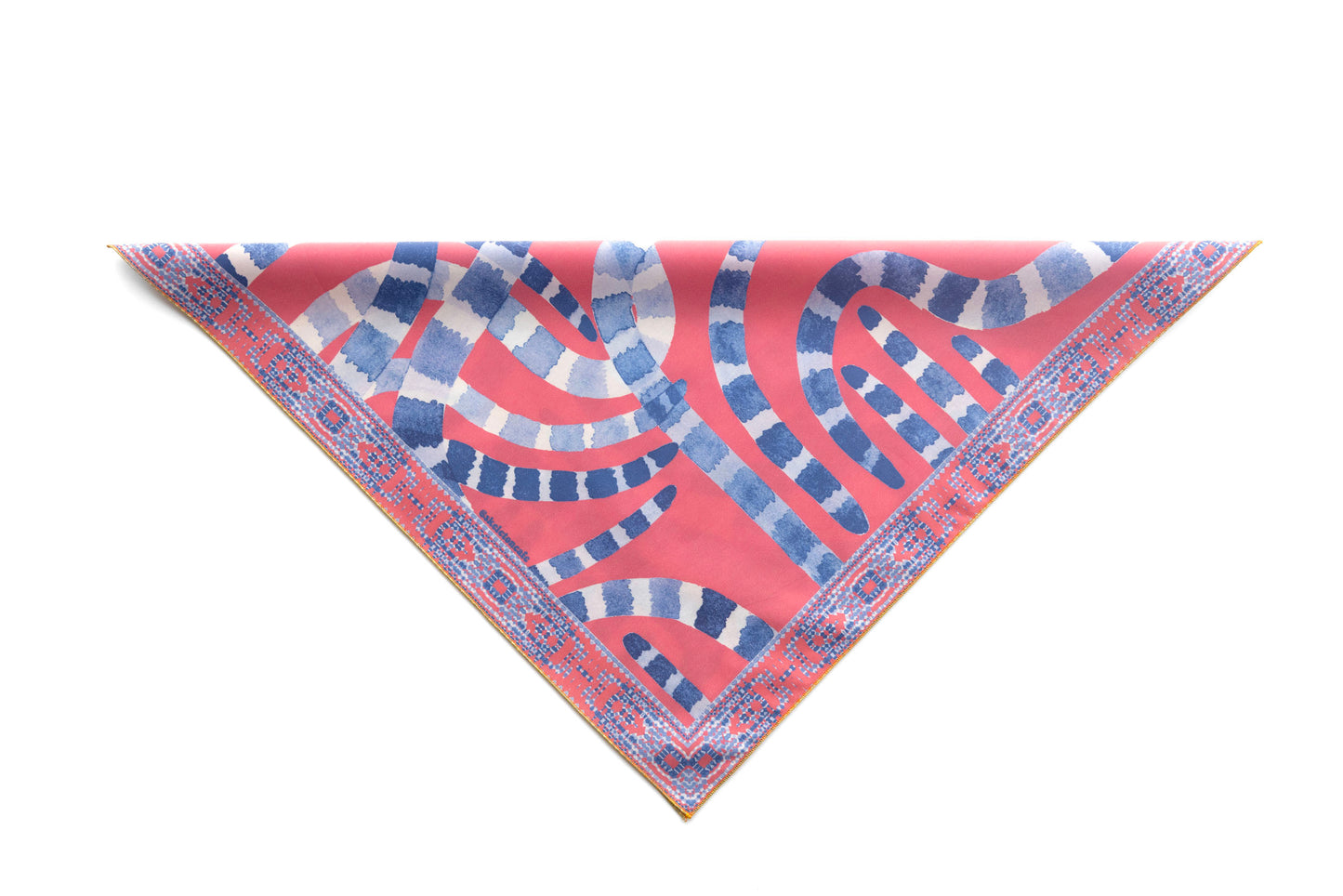 Blue and Pink bandana