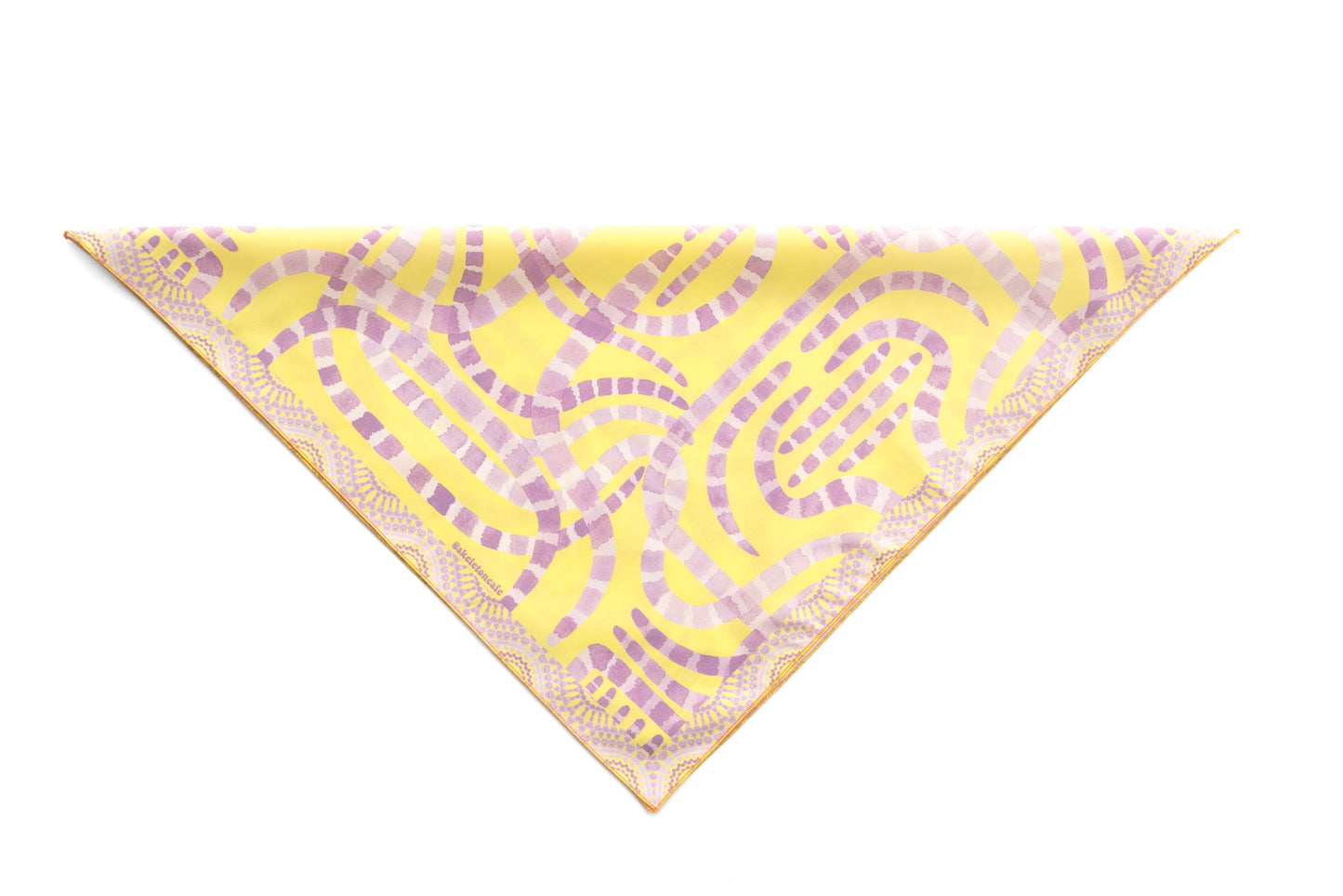 Lemon and Lavender bandana