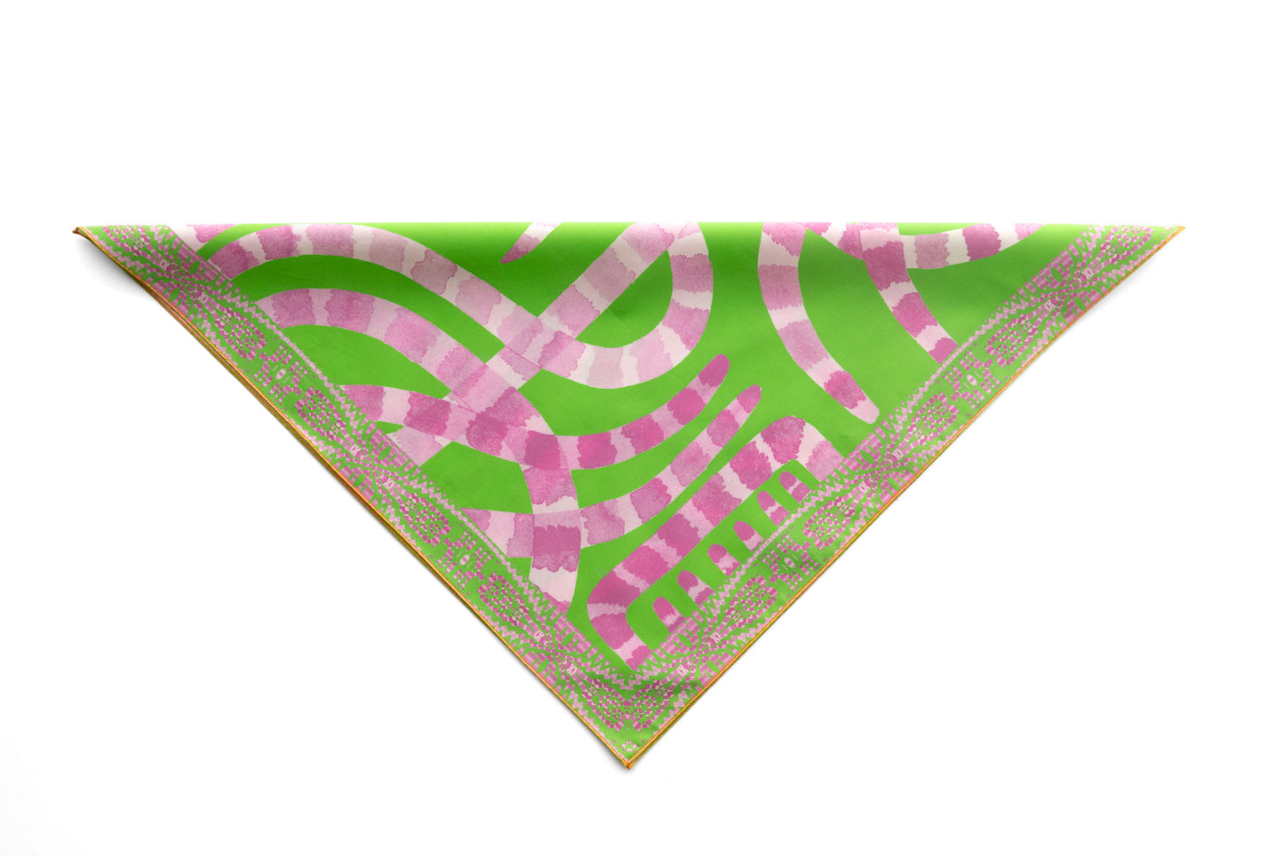 Green and Pink bandana