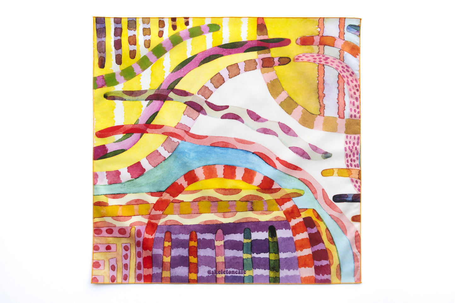 Yellow Stripes bandana