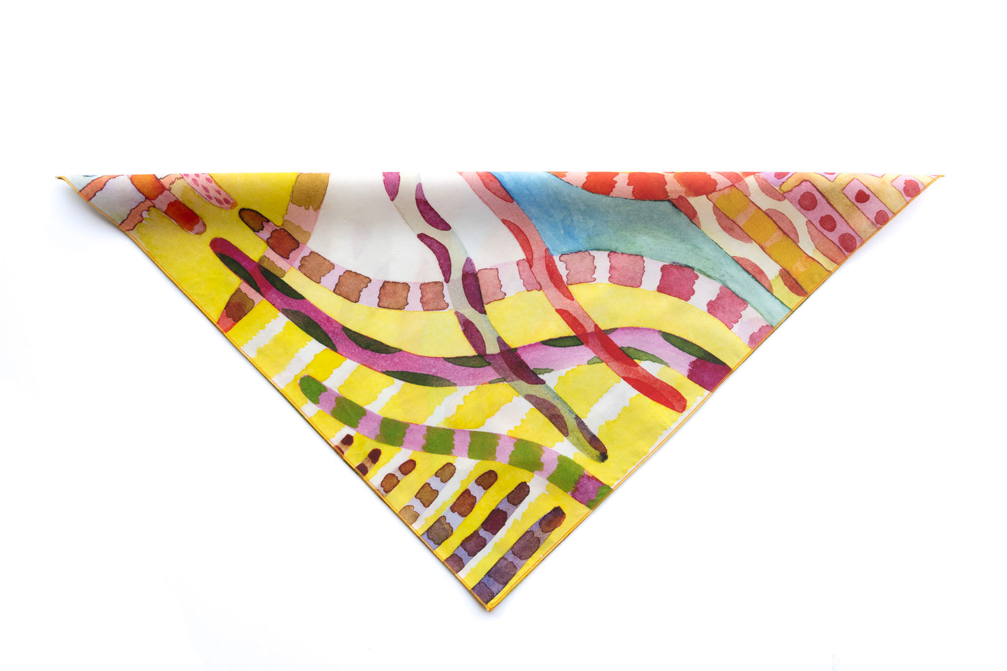 Yellow Stripes bandana