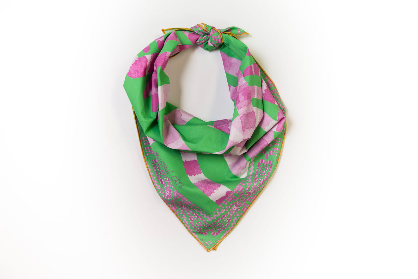 Green and Pink bandana
