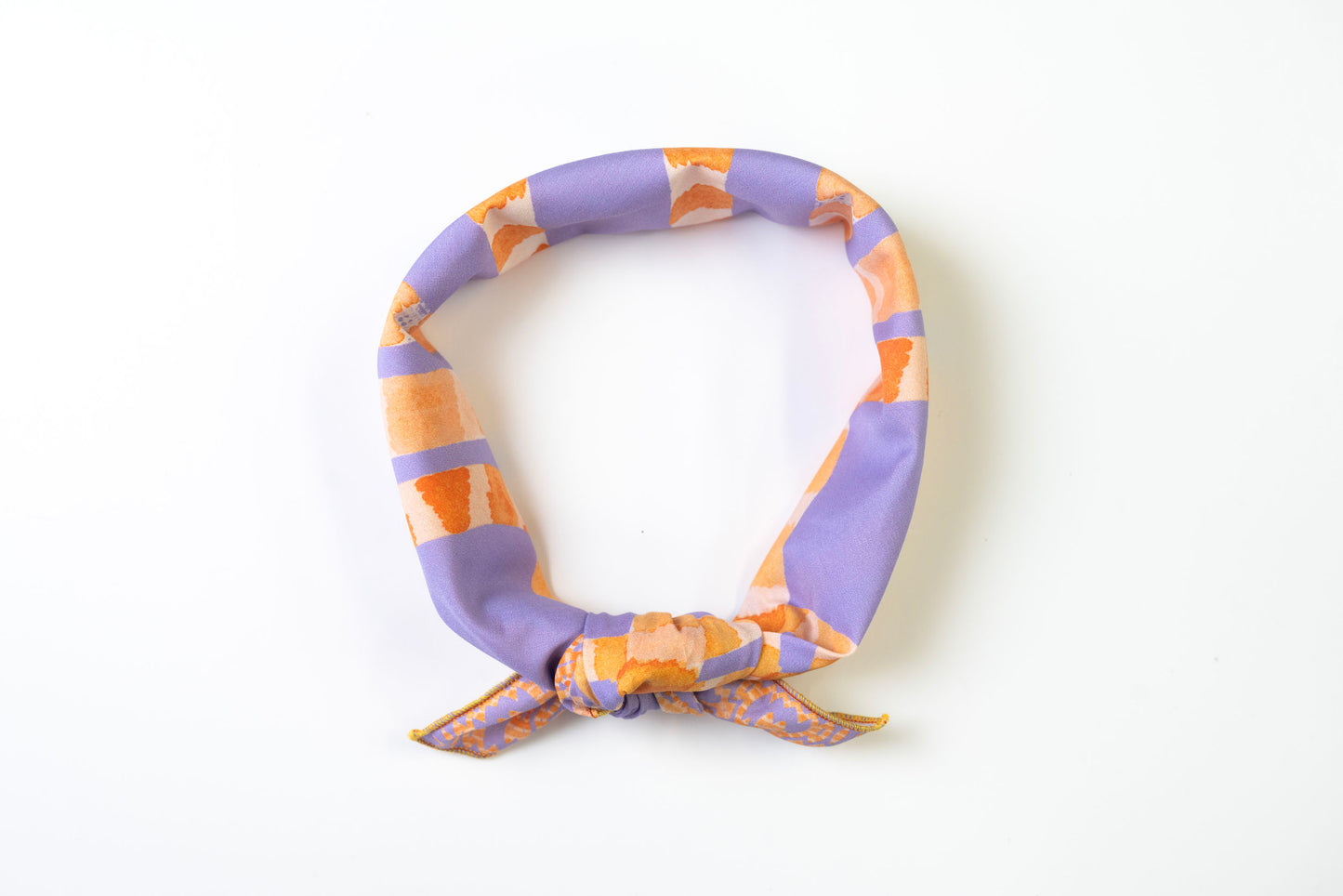 Lavender and Tangerine bandana