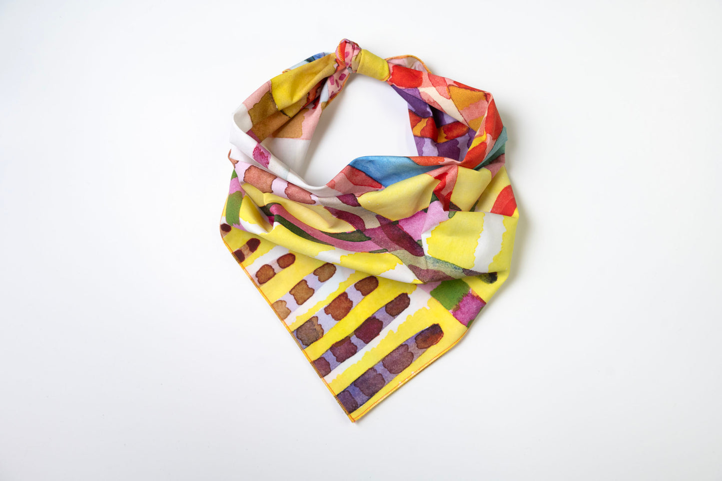 Yellow Stripes bandana