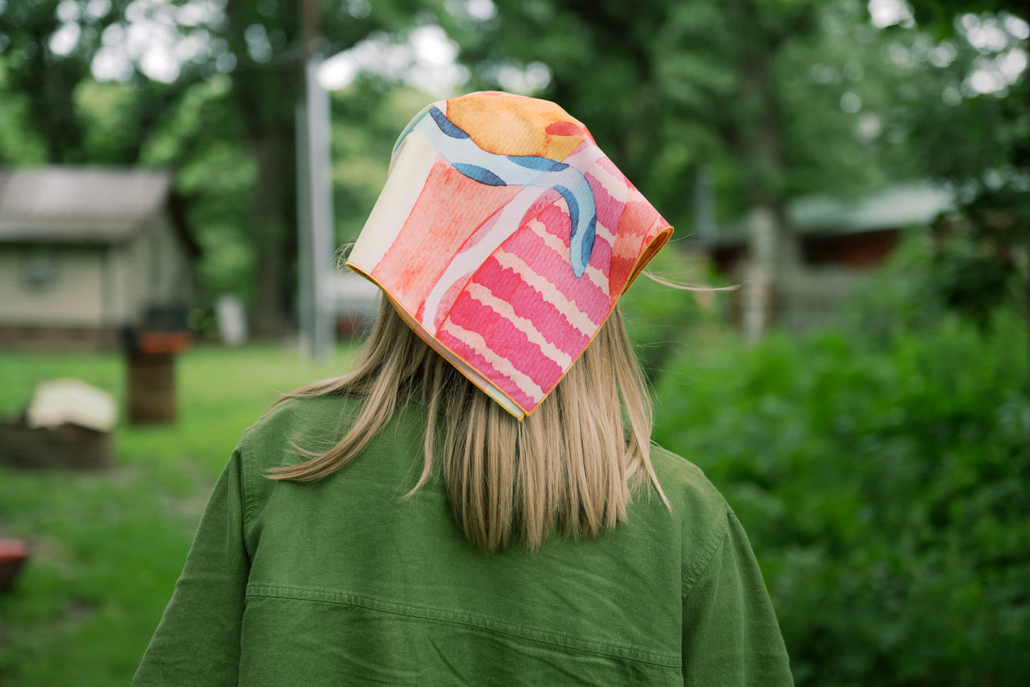 Raspberry Spear bandana