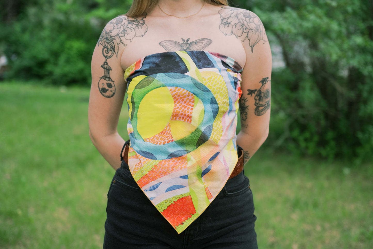 Blue Ring bandana