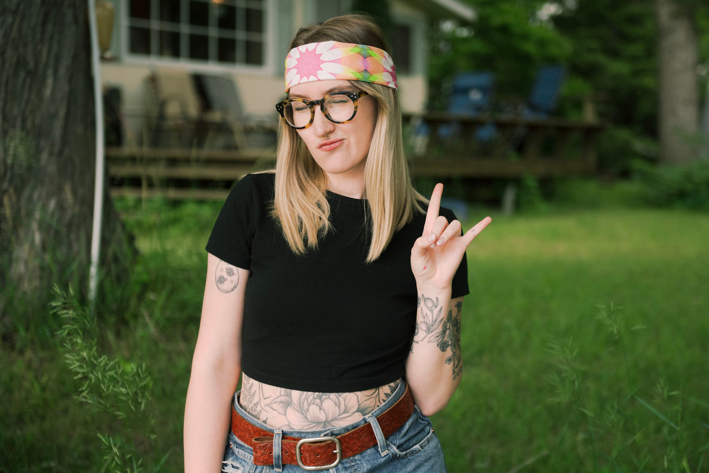 Daisies bandana
