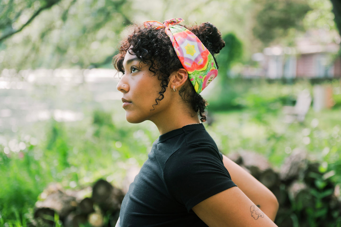 Country Rose bandana