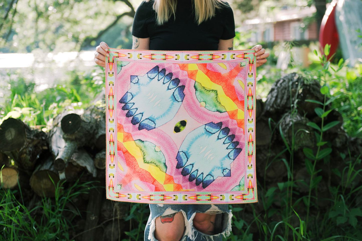 Blue Eyes bandana
