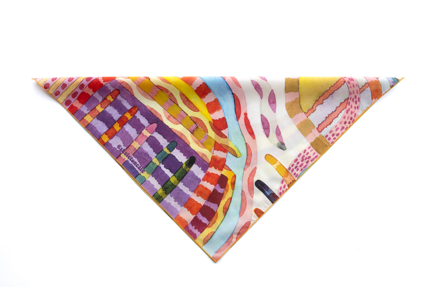 Yellow Stripes bandana