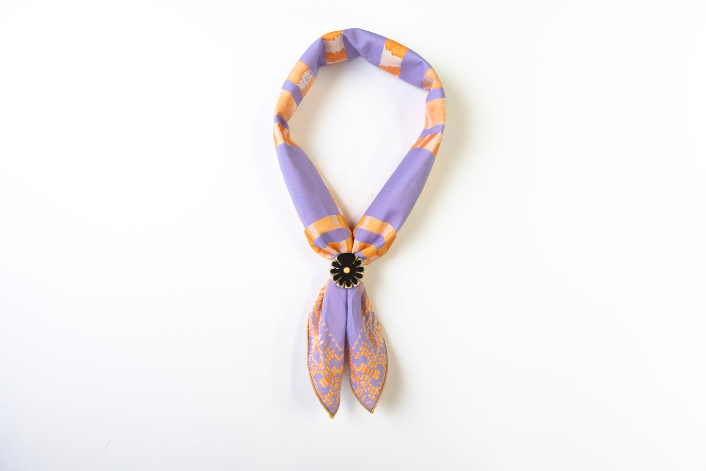 Lavender and Tangerine bandana