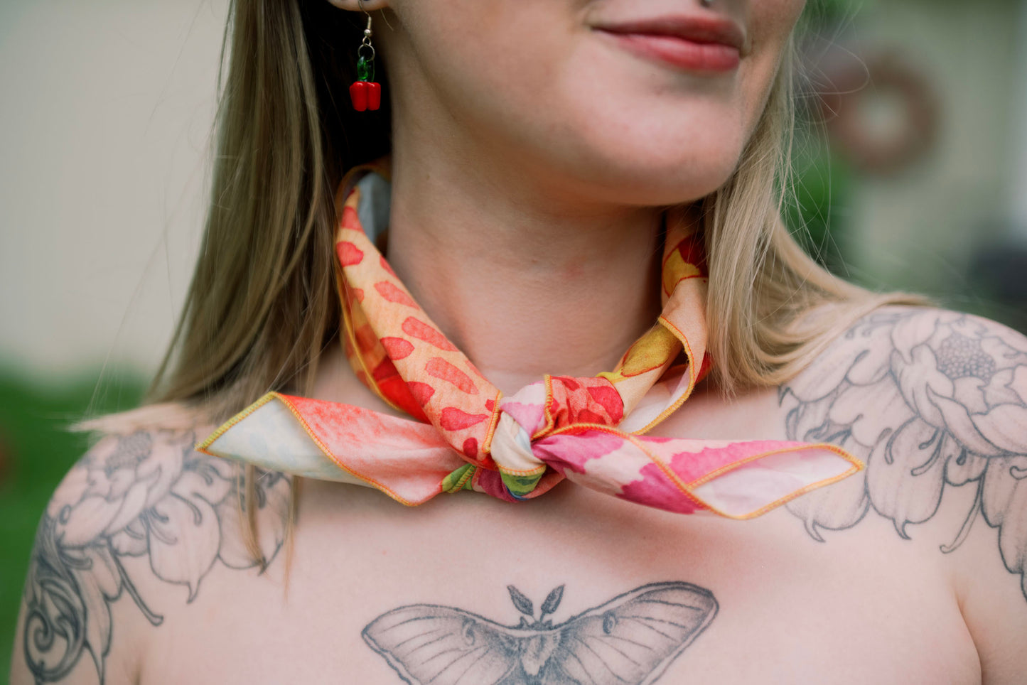 Raspberry Spear bandana