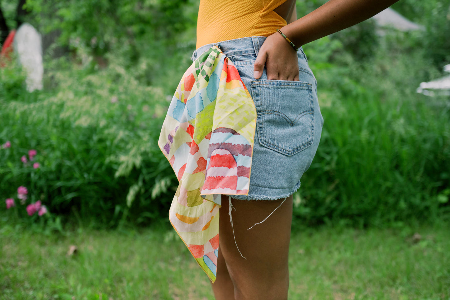 Green Grass bandana