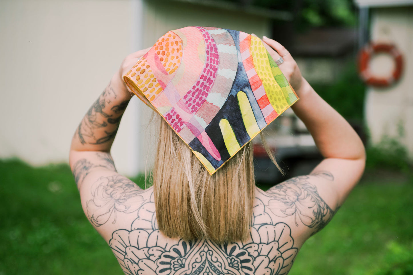 Blue Ring bandana