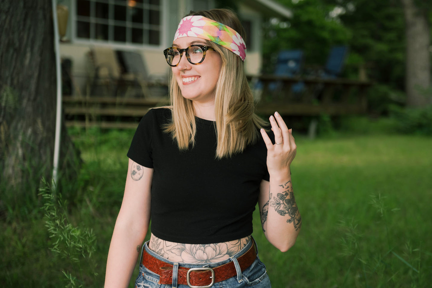 Daisies bandana