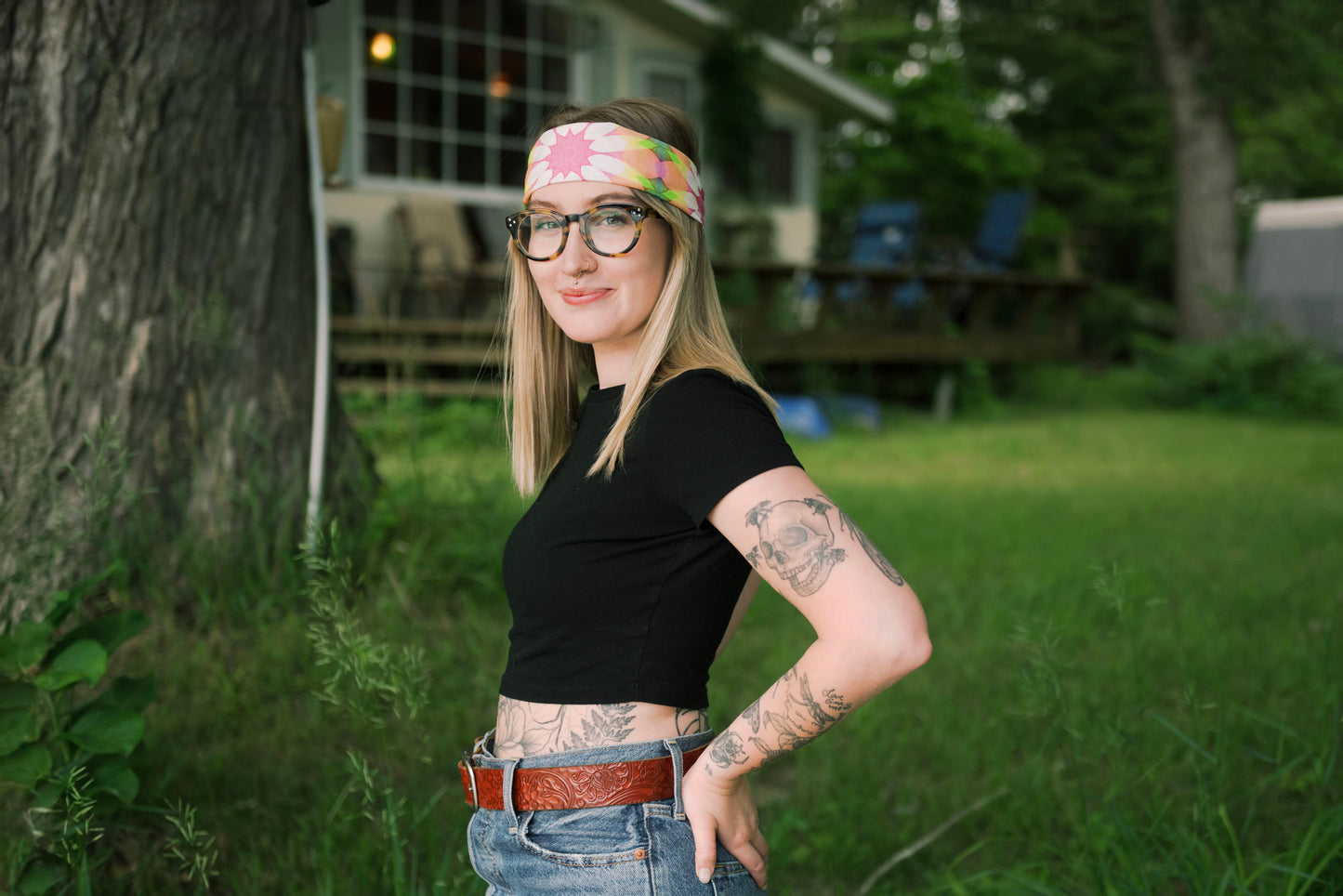 Daisies bandana