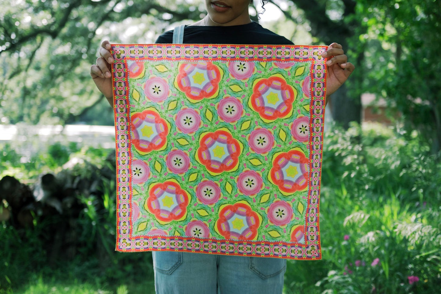 Country Rose bandana
