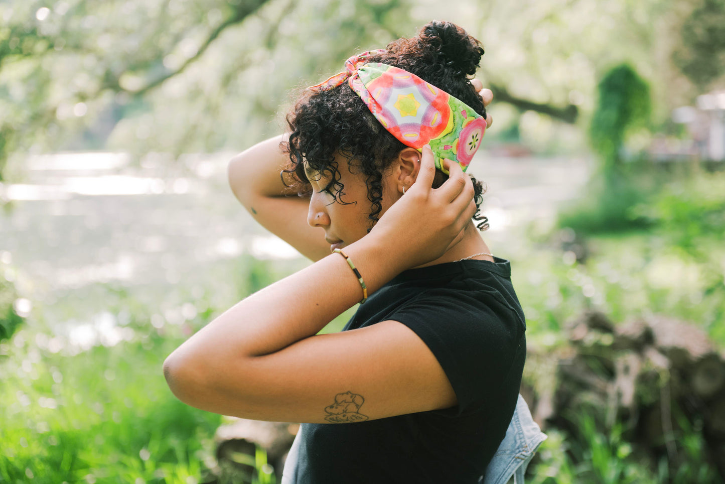 Country Rose bandana