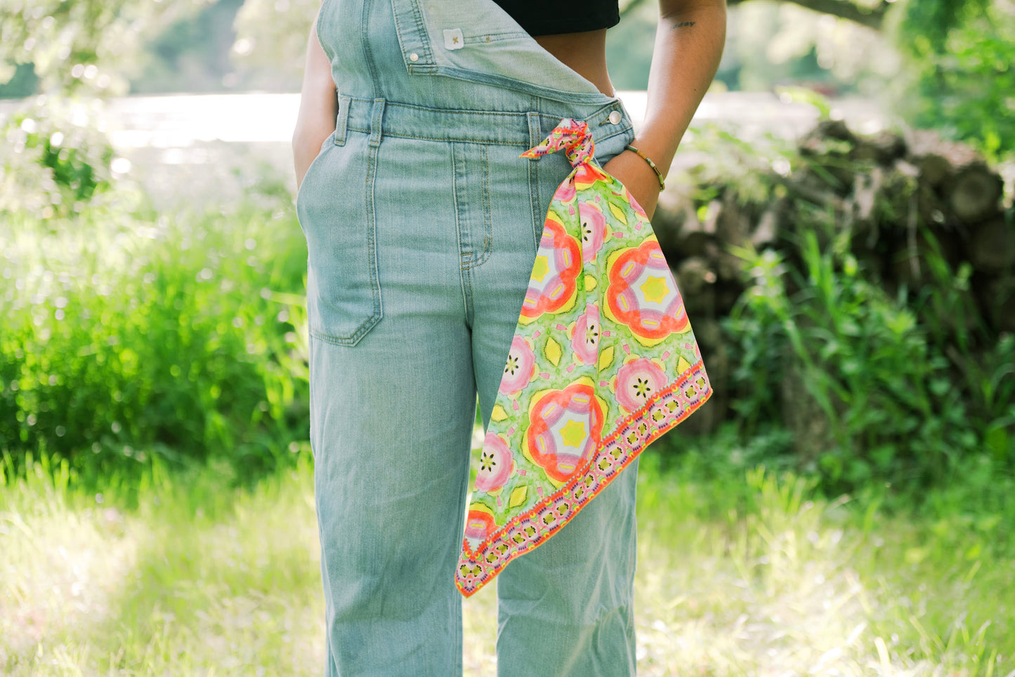 Country Rose bandana