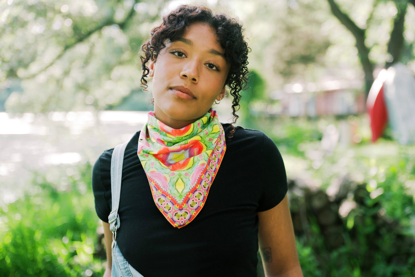Country Rose bandana