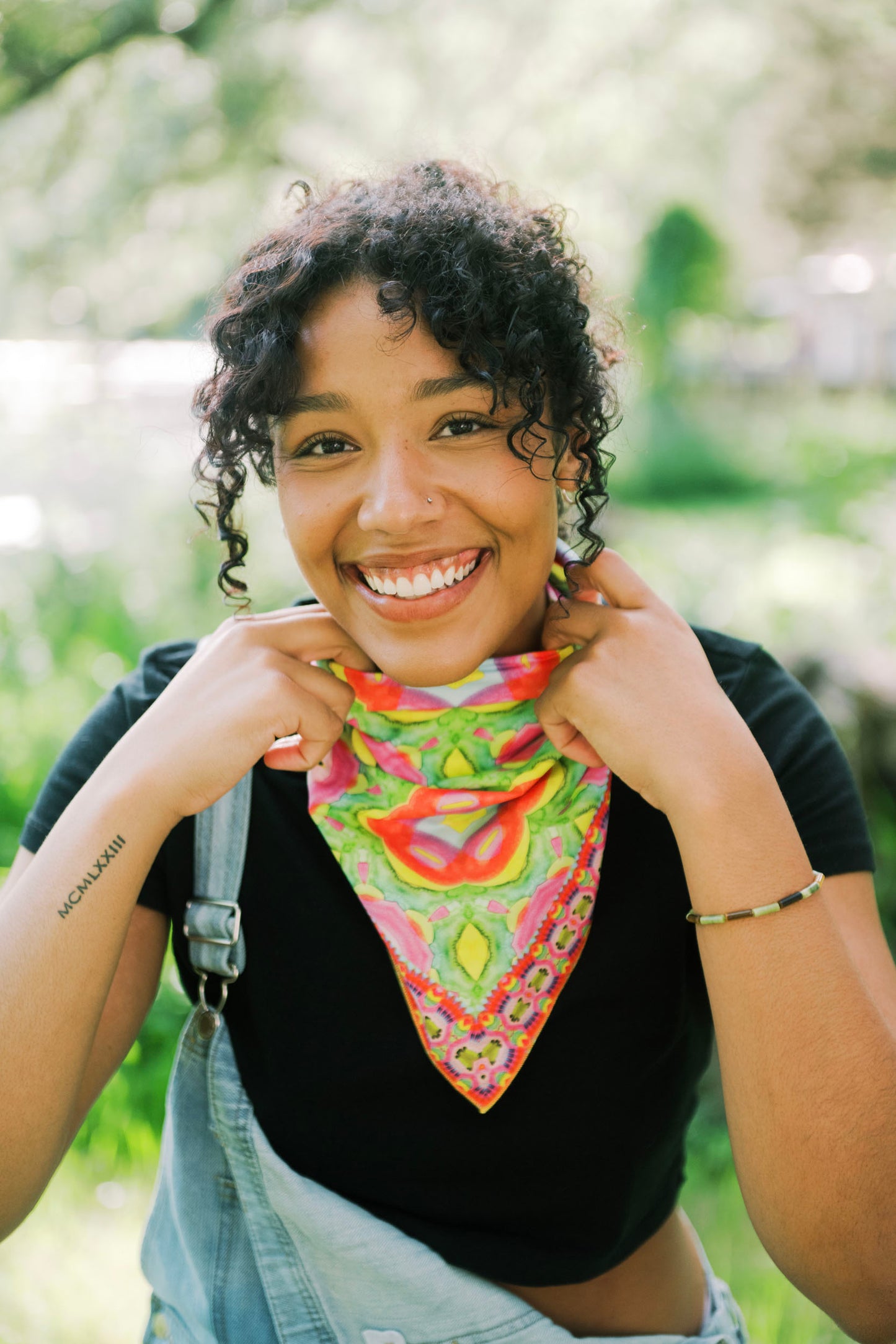 Country Rose bandana